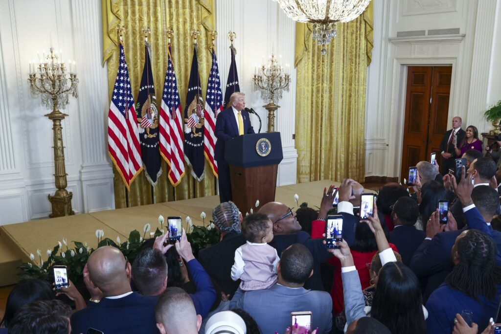 Trump celebra el Mes de la Historia Negra en medio de críticas por racismo - 5d280a284adba47f15c72617b3b0e1cff03dbfeew-1024x683