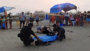 Turistas mexiquenses murieron ahogados en playa de Veracruz