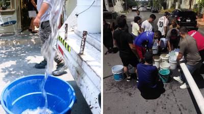 Colonias de Nuevo León se quedan sin agua en plena ola de calor