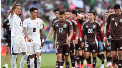 No pudieron con los suplentes: Uruguay golea 4-0 a la Selección Mexicana en partido amistoso.