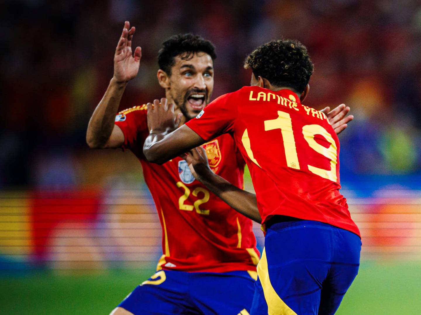 Yamal anotó contra Francia en la semifinal de la Eurocopa 2024. (Foto: X @SEFutbol)