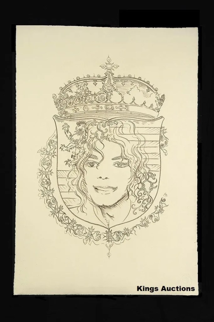 Subastarán en Los Ángeles dibujos realizados por Michael Jackson - michael-jackson-dibujos-subasta-2-682x1024