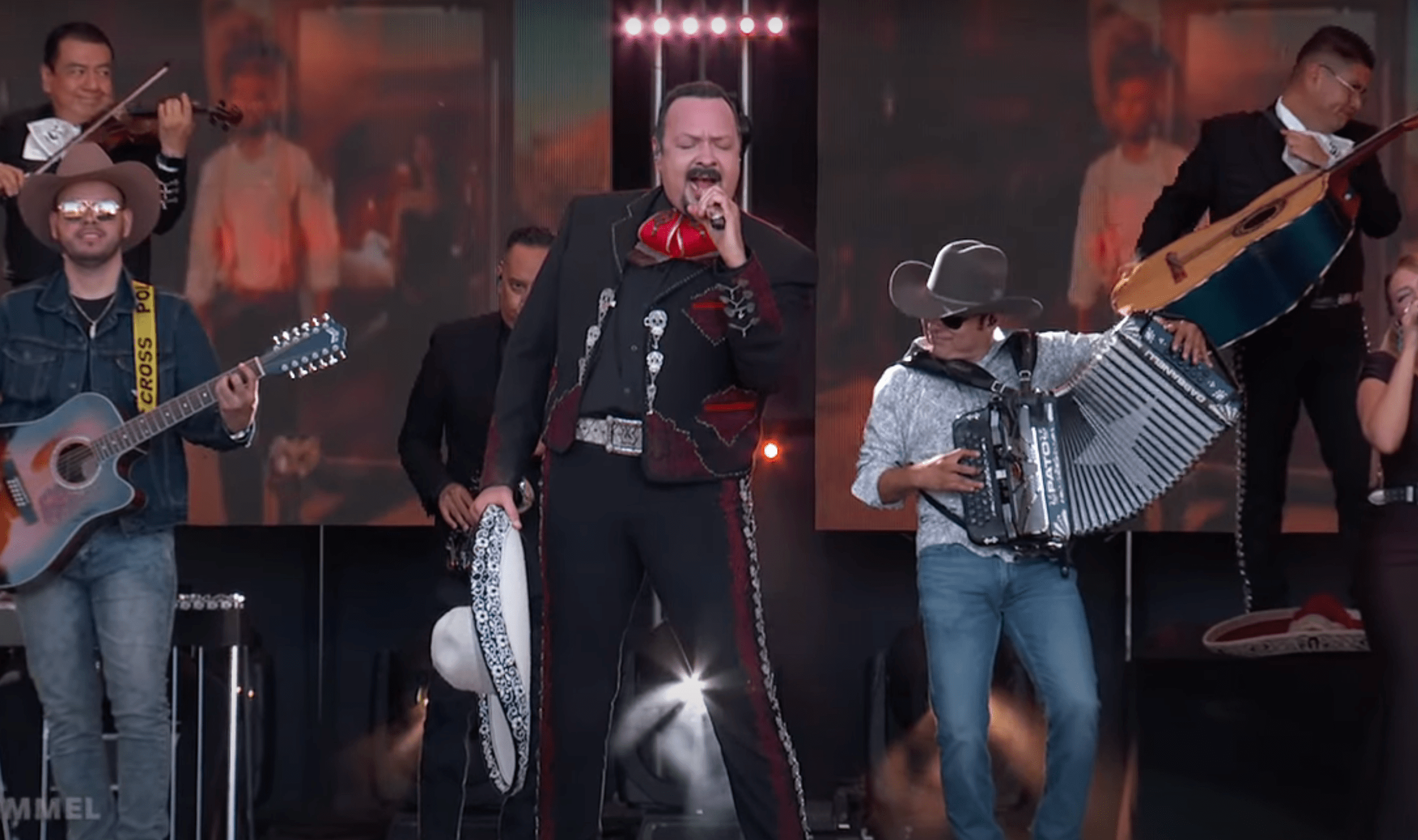 Pepe Aguilar, el primer artista en interpretar música de mariachi en ‘Jimmy Kimmel Live!’