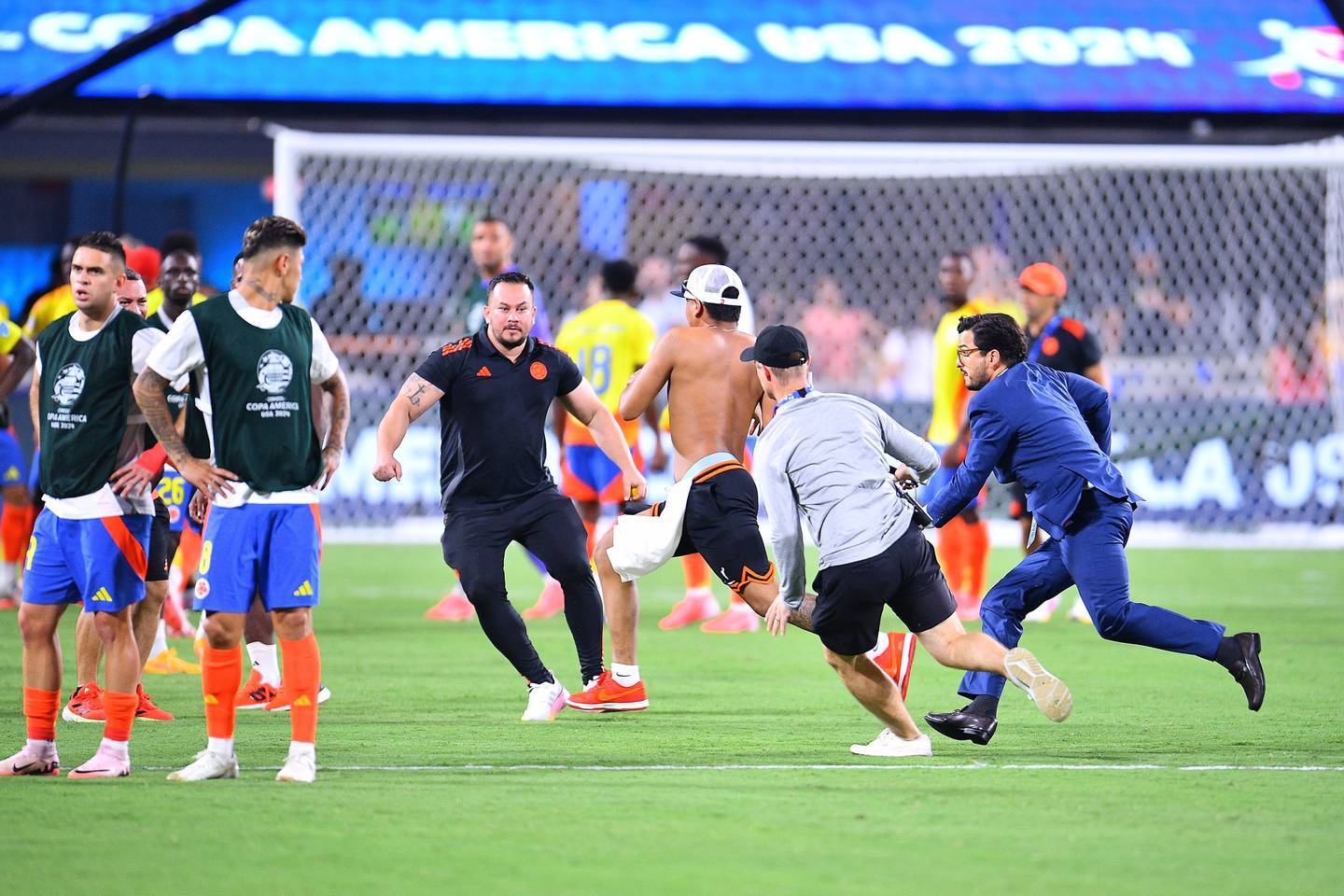 El partido Colombia vs. Uruguay de la Copa América terminó en una pelea. (Foto: Mexsport)