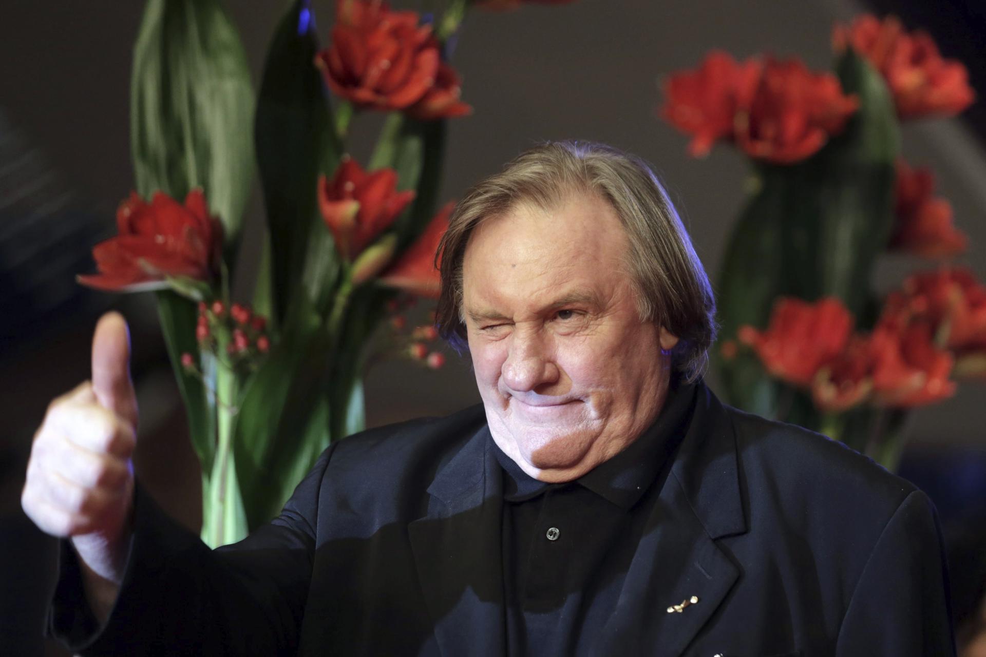 Fiscalía francesa pide otro juicio al actor Gérard Depardieu por violación