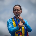 Machado llama al mundo a responsabilizar a Maduro de “la represión desatada” en Venezuela