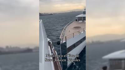 ‘Es un montachoques, no te bajes’: Barco de esposa de Steve Jobs choca al yate de Ricardo Salinas