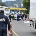 Matan a conductor de camión en la carretera México-Toluca