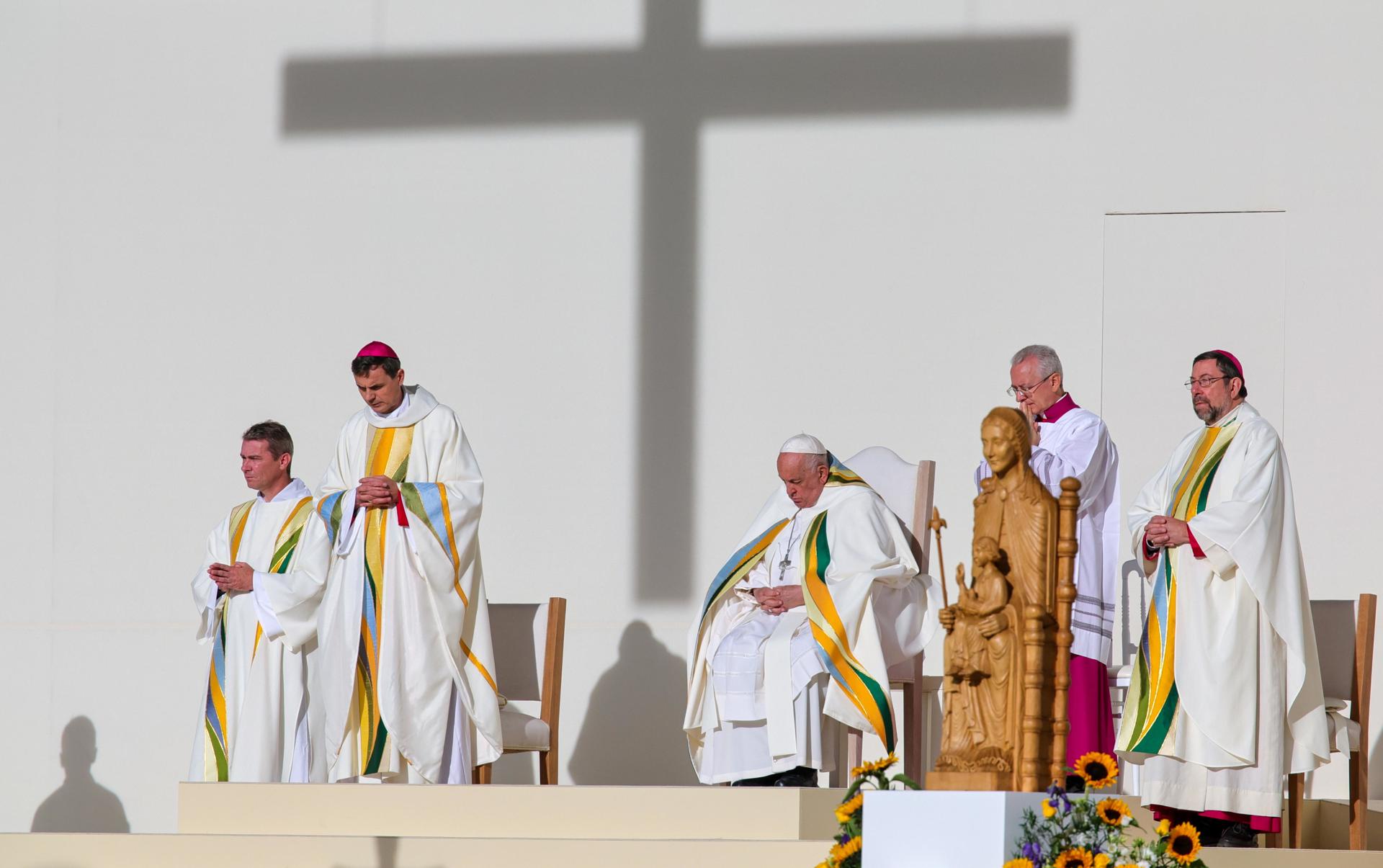 El papa beatificó en Bruselas a la española Ana de Jesús