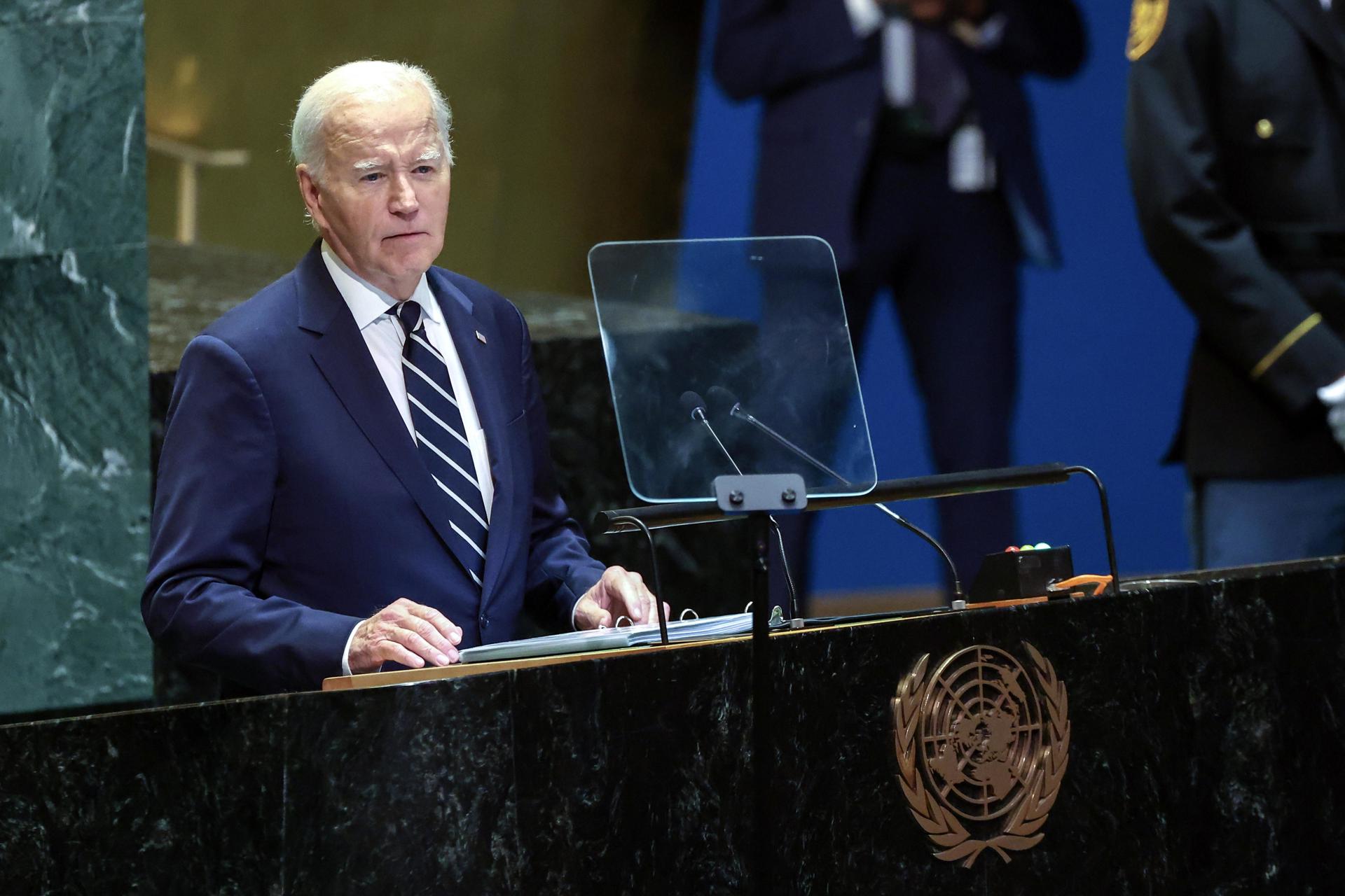 Biden advierte en la ONU que “la IA va a cambiar nuestro modo de vida”