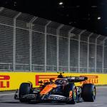 Norris saldrá primero, delante de Verstappen, en Singapur