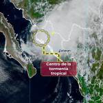 Tormenta tropical “Ileana” toca tierra en Ahome, Sinaloa