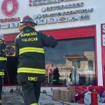 Incendian negocio de uniformes en Culiacán