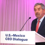 Canciller Juan Ramón de la Fuente da bienvenida a integrantes del ‘US-Mexico CEO Dialogue’