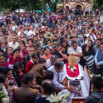 Claman justicia en Chiapas por el asesinato del sacerdote Marcelo Pérez