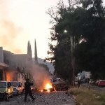 Estalla coche bomba frente a edificio de la Policía de Acámbaro, Guanajuato