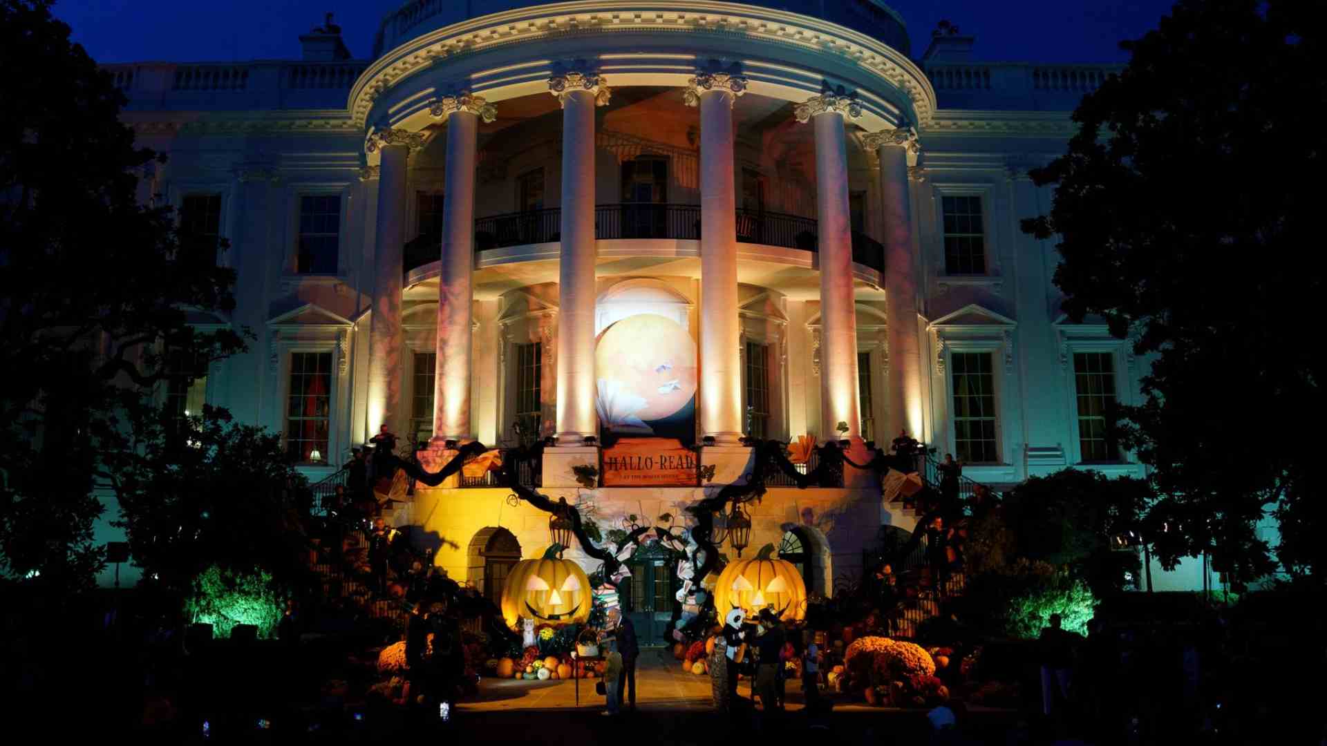 Joe Biden y su esposa Jill celebran su último Halloween en la Casa Blanca