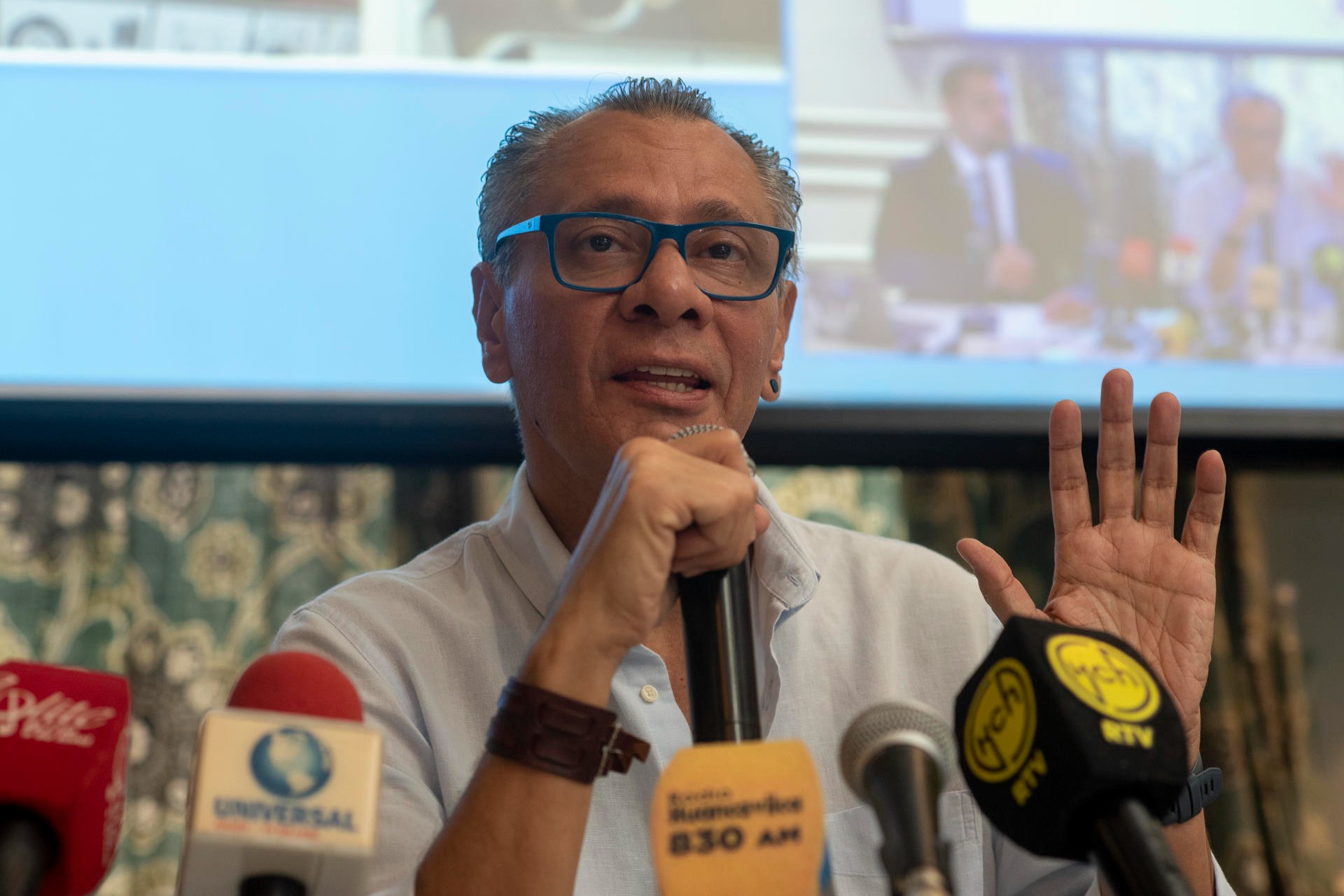 Comité para la Libertad de Jorge Glas espera que CIDH ordene a Ecuador entregarlo a México