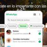 WhatsApp implementa las ‘Listas’ para filtrar chats por categorías