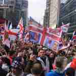 Manifestantes protestan en Londres contra la “tiranía” del primer ministro