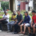 Migrantes venezolanos parten en caravana desde Tapachula hacia EE.UU.