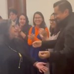 Trabajadores de la Corte reciben con aplausos a ministra Norma Piña tras renunciar al cargo