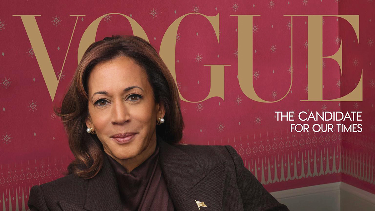 Vogue dedica su portada de octubre a Kamala Harris y se deshace en elogios