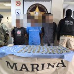 Marina detuvo en Ciudad Obregón a 22 presuntos delincuentes y aseguró droga y armas