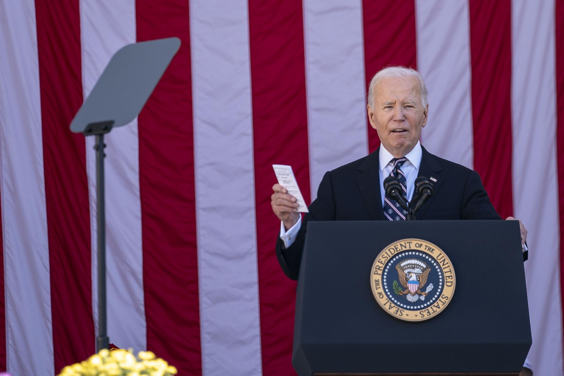 Biden subraya que el pacto de alto el fuego en el Líbano está pensado para ser permanente