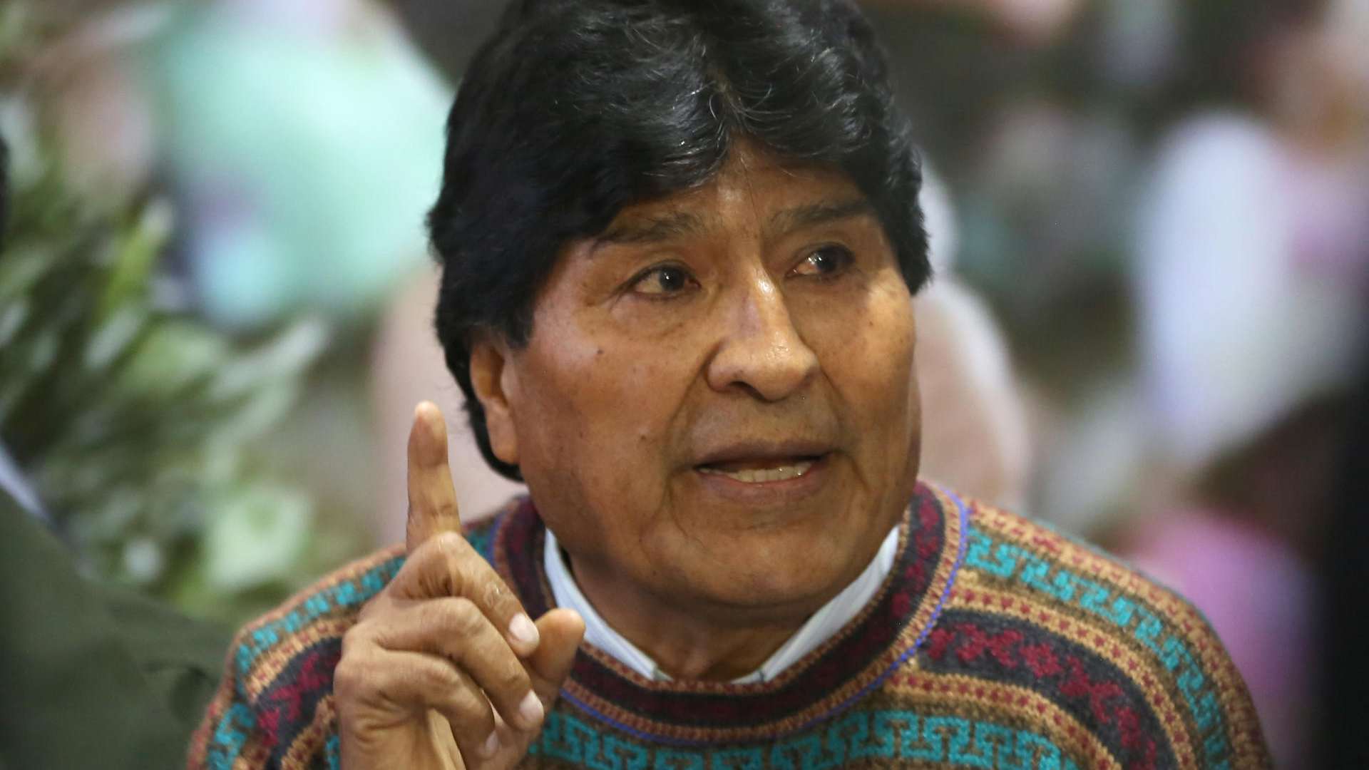 Evo Morales cumple su primer día de huelga de hambre