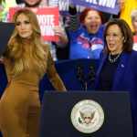 JLO impulsa campaña de Kamala Harris y llama al voto latino en Las Vegas