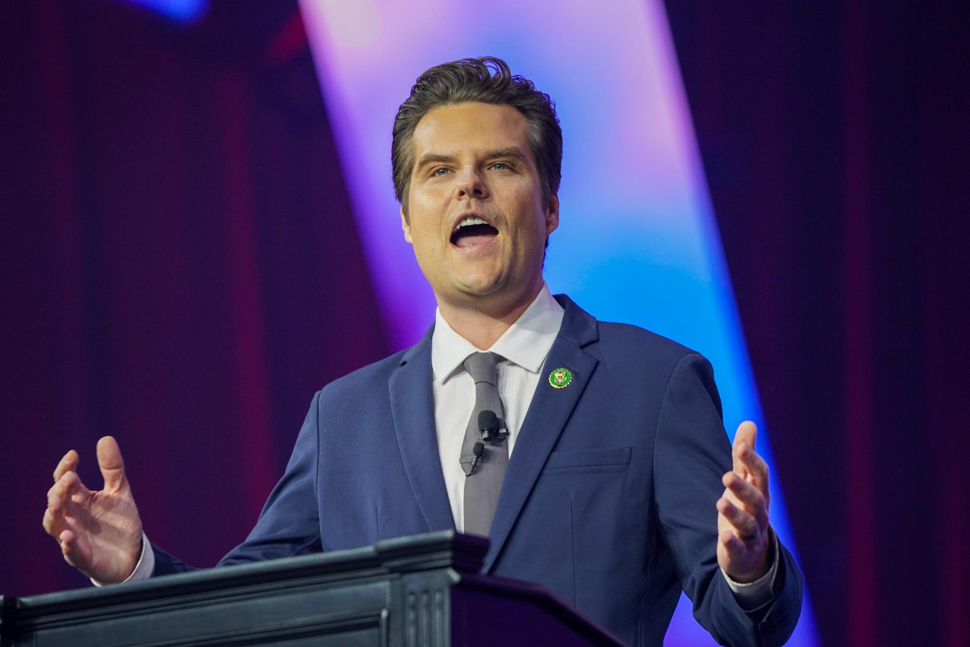 Matt Gaetz se retira de la nominación para ser fiscal general de EE.UU.