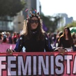 Mujeres toman el centro de la CDMX para exigir un alto a los feminicidios