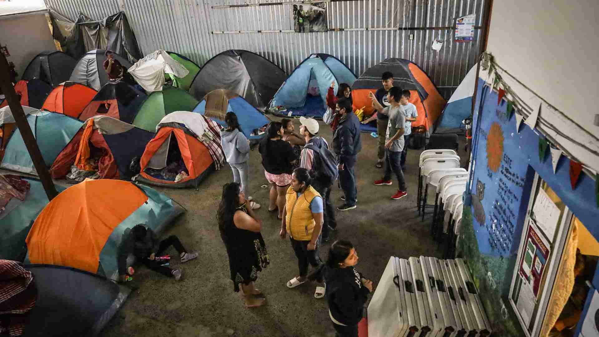 Tensión durante jornada electoral de EE.UU. en los albergues migratorios