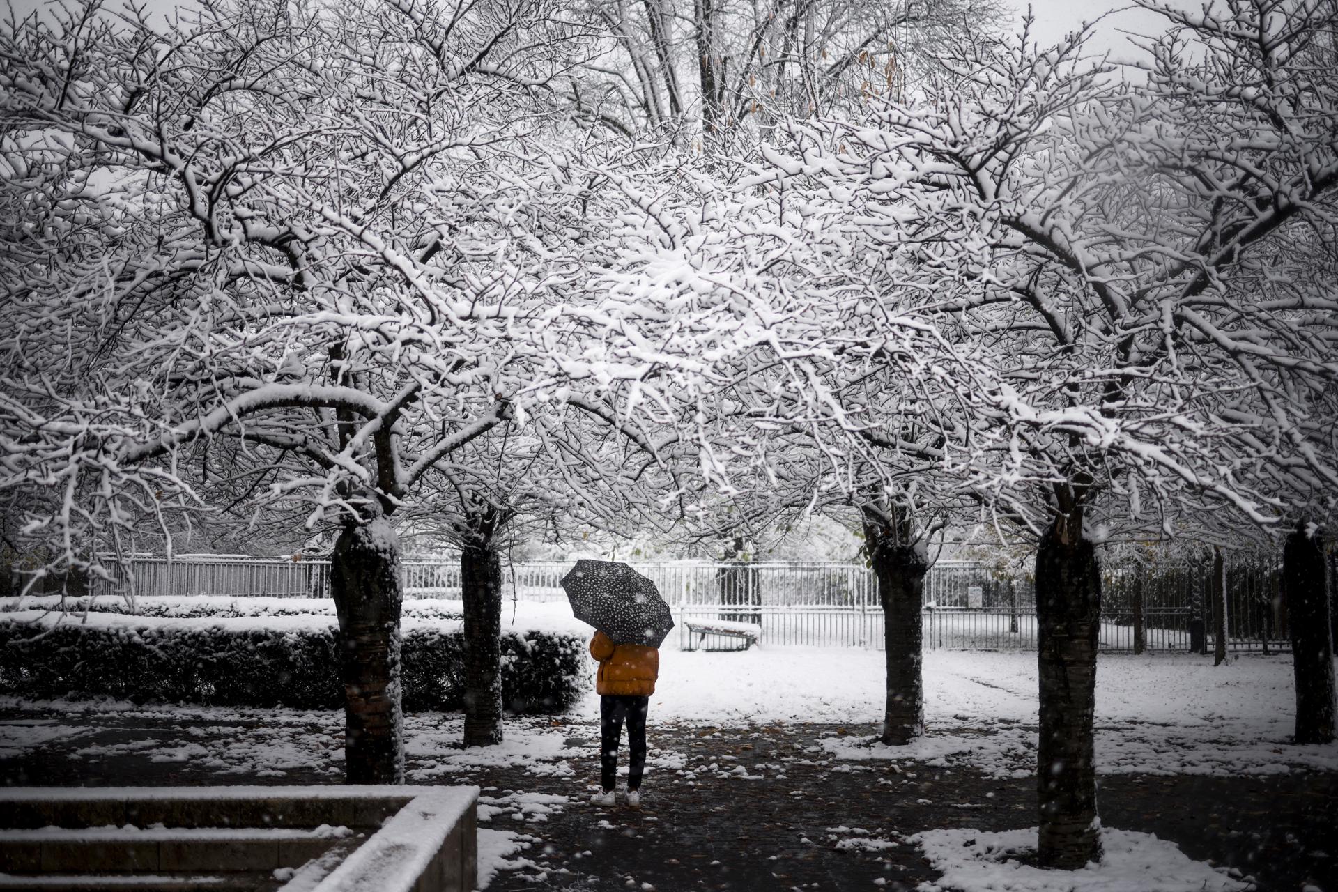 Nieve, frío polar y fuertes vientos ponen en alerta a Europa