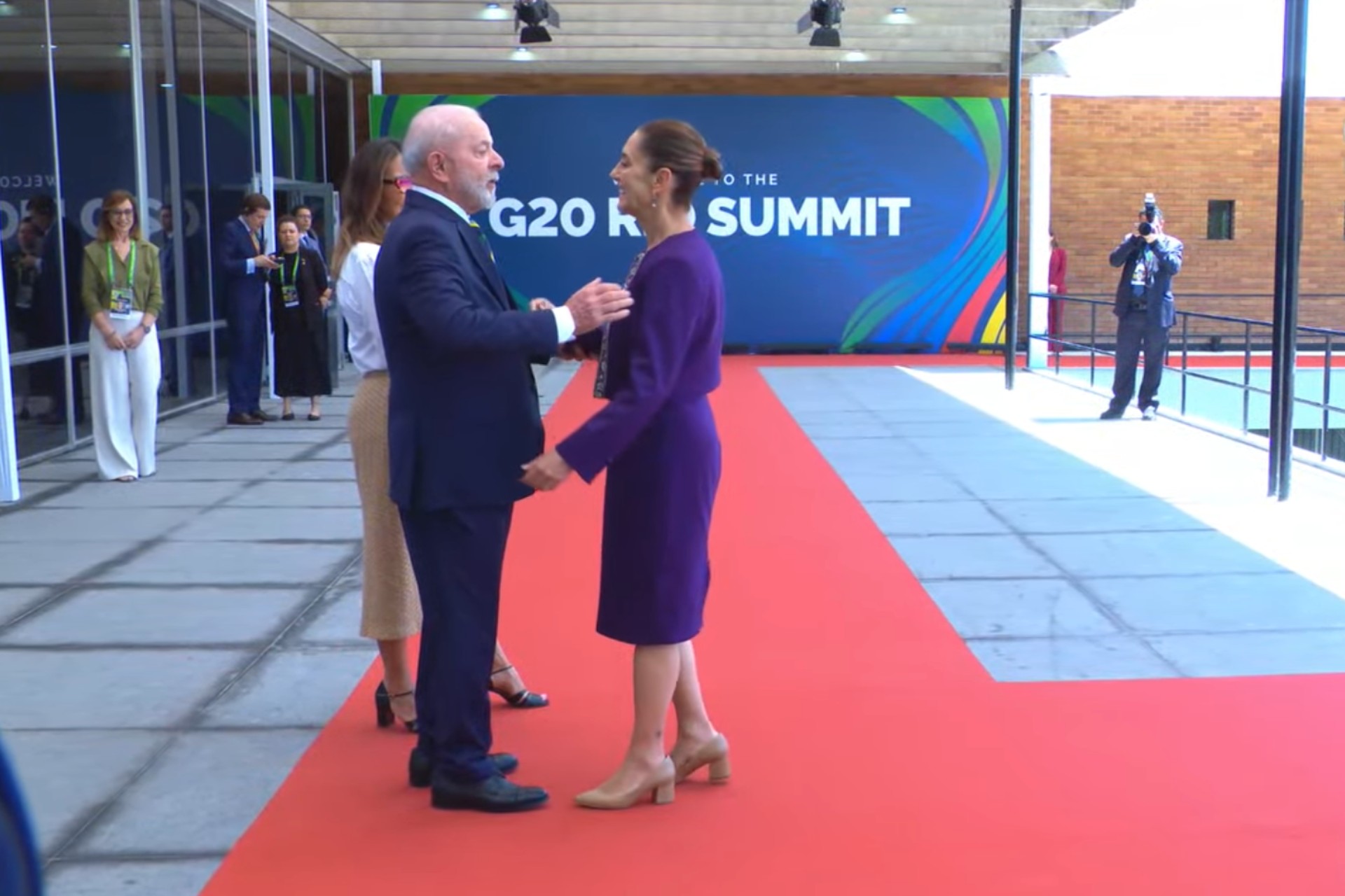 Lula recibe a Sheinbaum en la Cumbre del G20