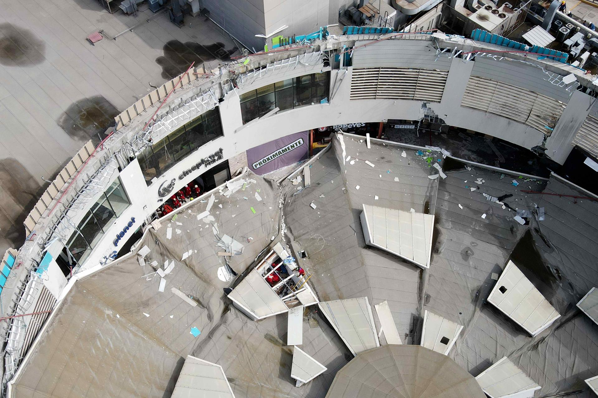 Centro comercial en Perú cuyo techo se desplomó y mató a 4 personas era “bomba de tiempo”