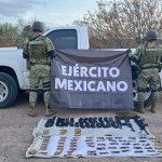 Detienen a 116 personas y aseguran casi 400 kg de drogas en frontera con EE.UU.