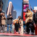 La Fundación Paco de Lucía realiza una presentación ‘sorpresa’ en Times Square