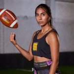 La mexicana Diana Flores, orgullosa de ser símbolo de flag football para JJ.OO. de 2028