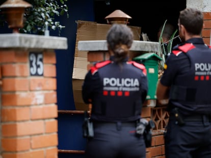 Agentes de los Mossos en una imagen de archivo.