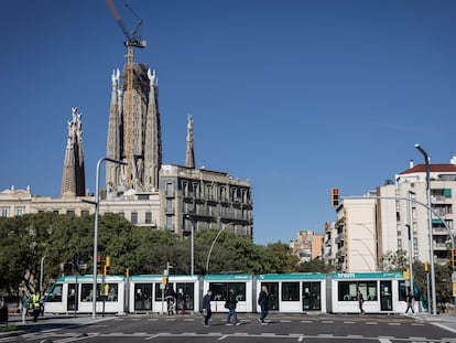 Huelga trabajadores tranvia