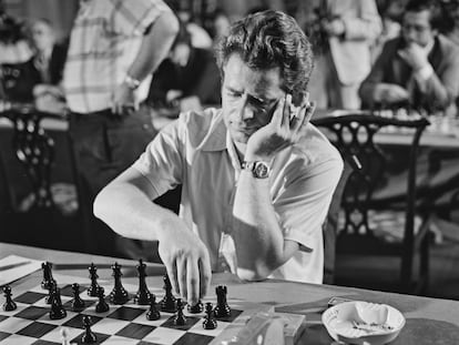 Boris Spassky during a tournament on July 11, 1973.