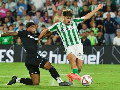 Abde anota el primer gol del Betis ante el Leganés.