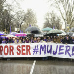 Miles de personas marchan en Madrid por los derechos de las mujeres