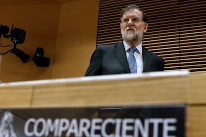 Mariano Rajoy, este miércoles en el Cogreso.