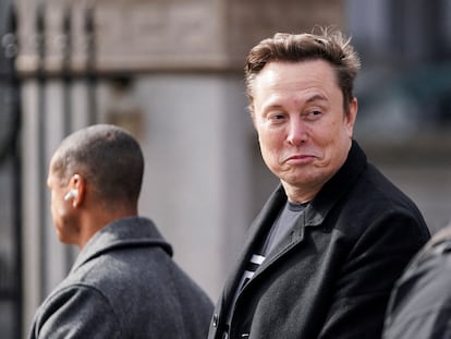 Elon Musk in Washington on February 13.