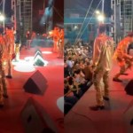 #Video Detienen a presunto militar tras disparar en concierto del Carnaval de Tenosique, Tabasco