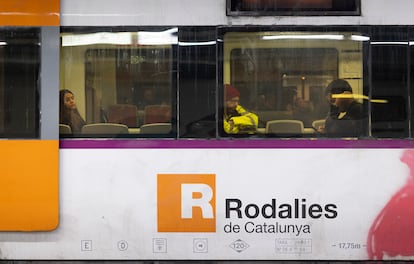 Un tren de Rodalies de Renfe.