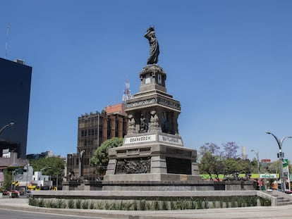 Monumento a Cuauhtémoc en Ciudad de México.